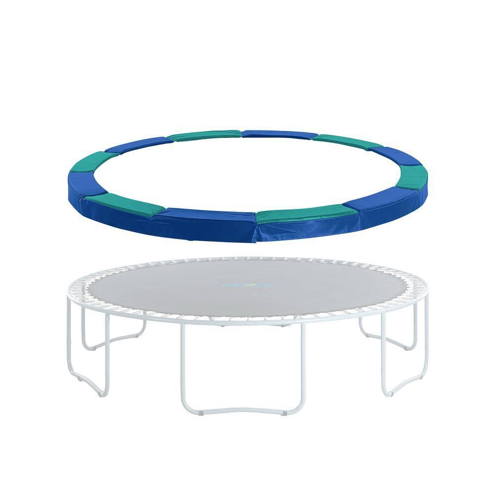 Upper Bounce Machrus Upper Bounce Trampoline Safety Pad, Fits 15 FT Round Trampoline Frame - Blue/Green
