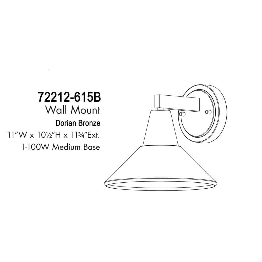 Great Outdoors by Minka Bay Crest Aluminum Wall Light