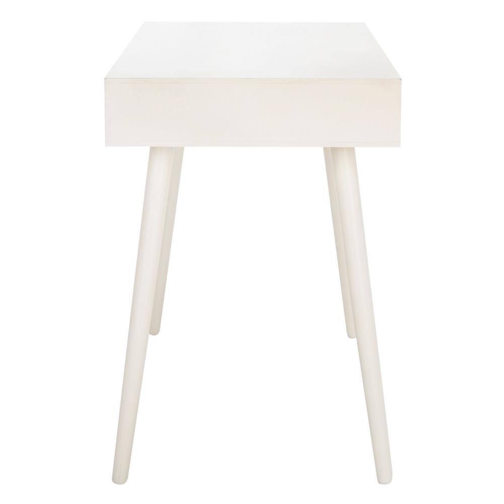 O'Dwyer 2 Drawer Desk - Distrssed White - Safavieh