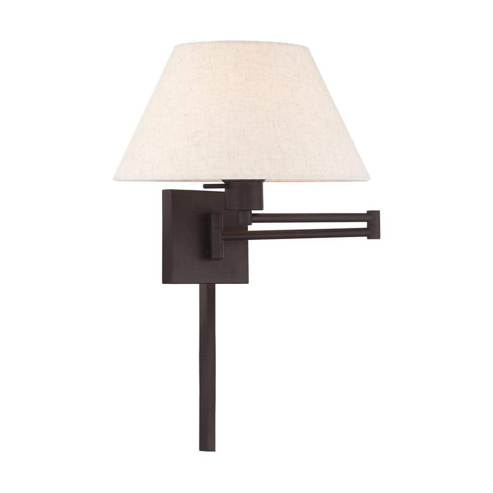 Livex Lighting 1 - Light Wall Light in  Bronze