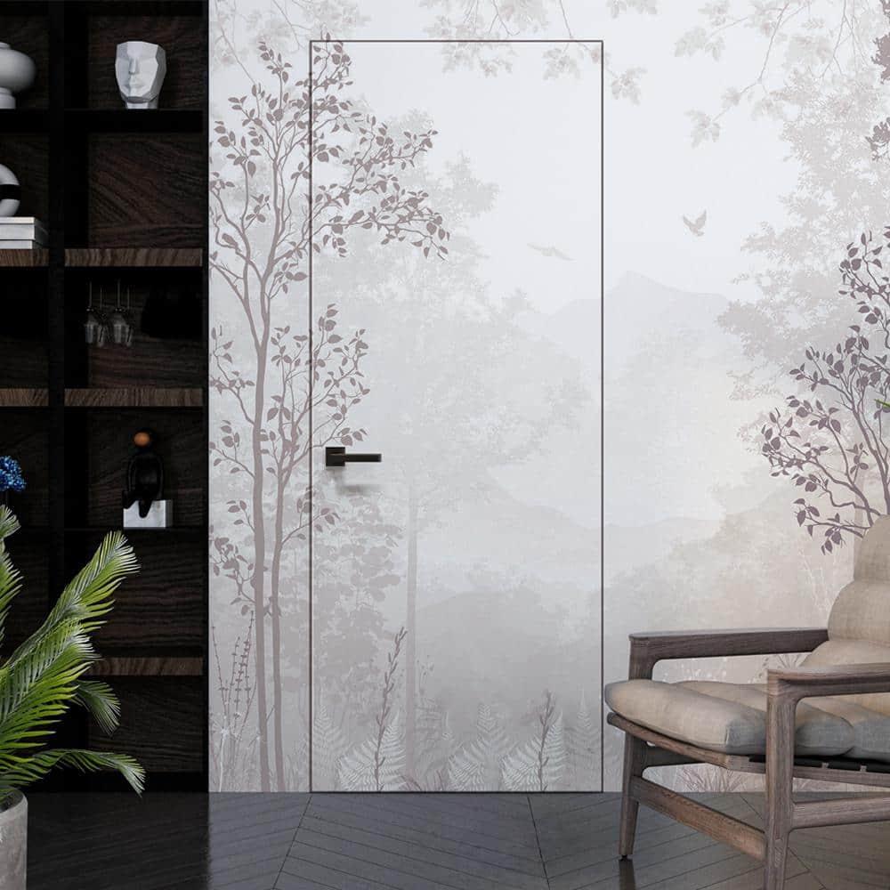 Belldinni Invisible Frameless Door Manufactured Wood Solid Core Regular Interior Door