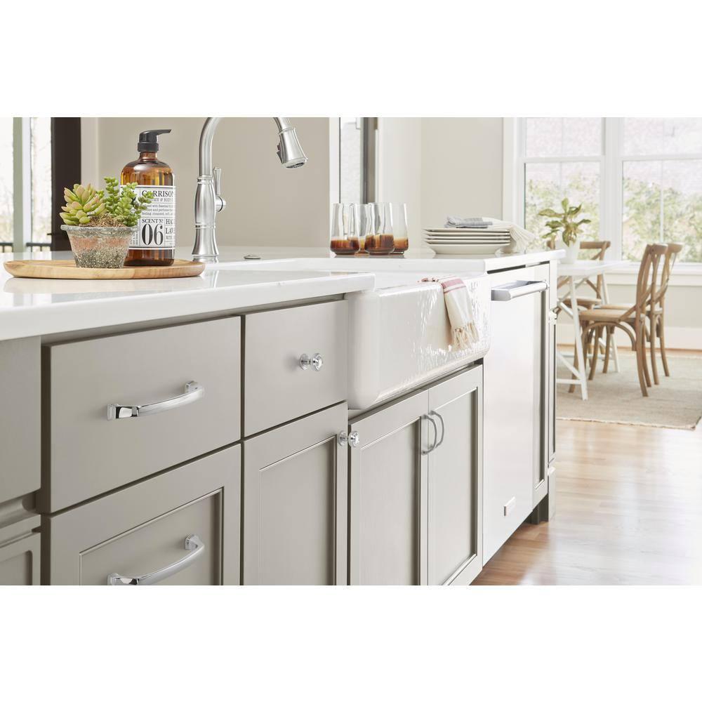 Amerock Revitalize 6-5/16 inch (160mm) Center-to-Center Polished Chrome Cabinet Pull