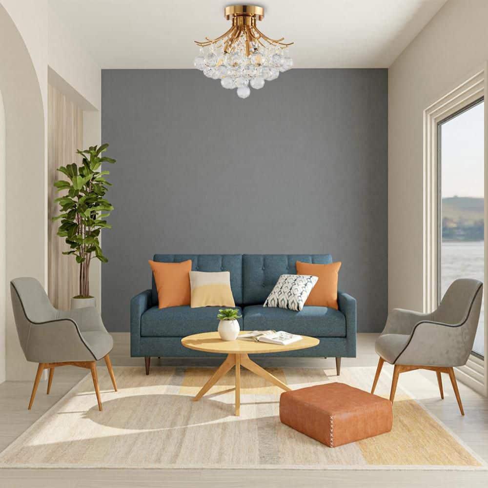Design Living Semi Flush Mount