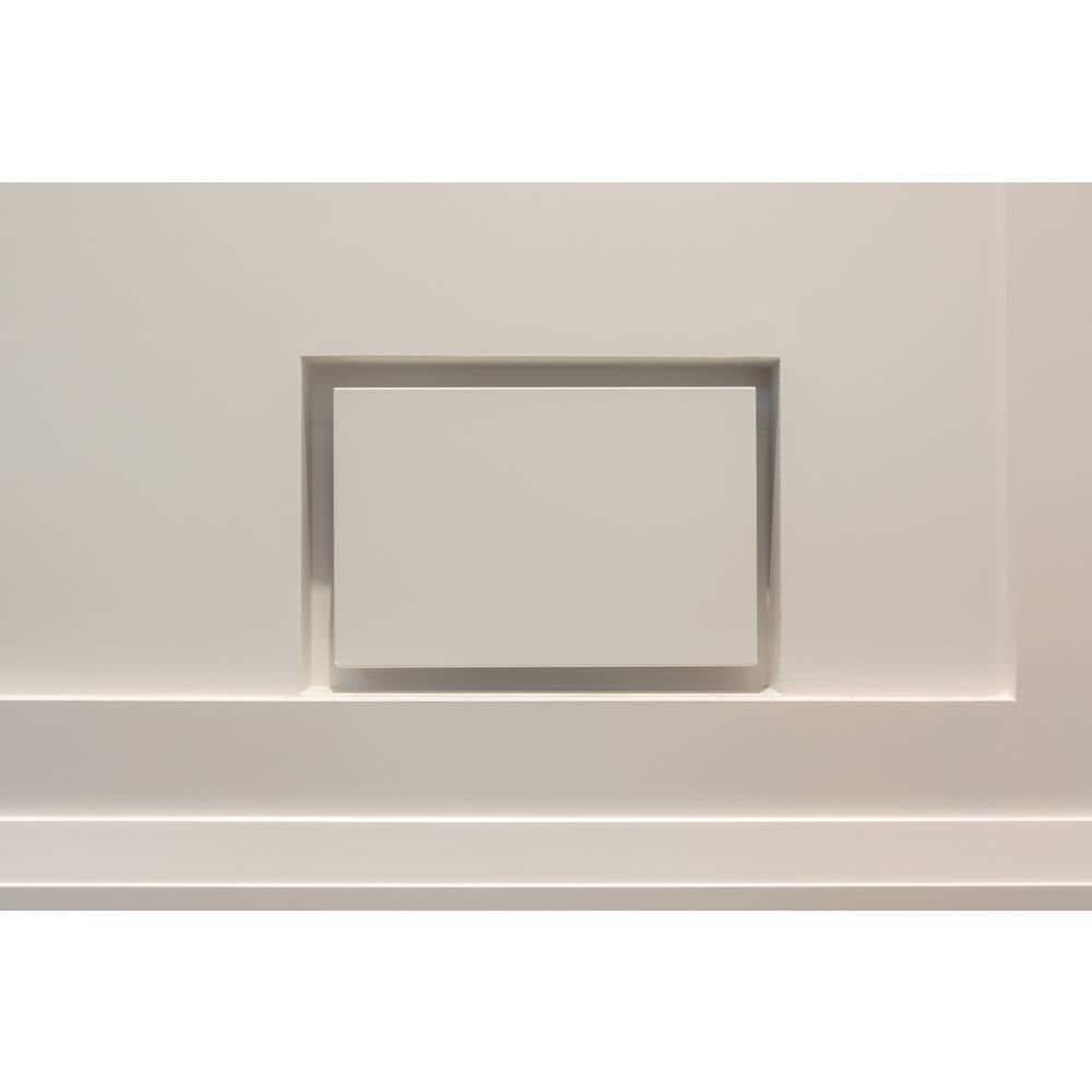 Aria Vent Drywall Pro Collection Air Return, Satin White (6" x 10")