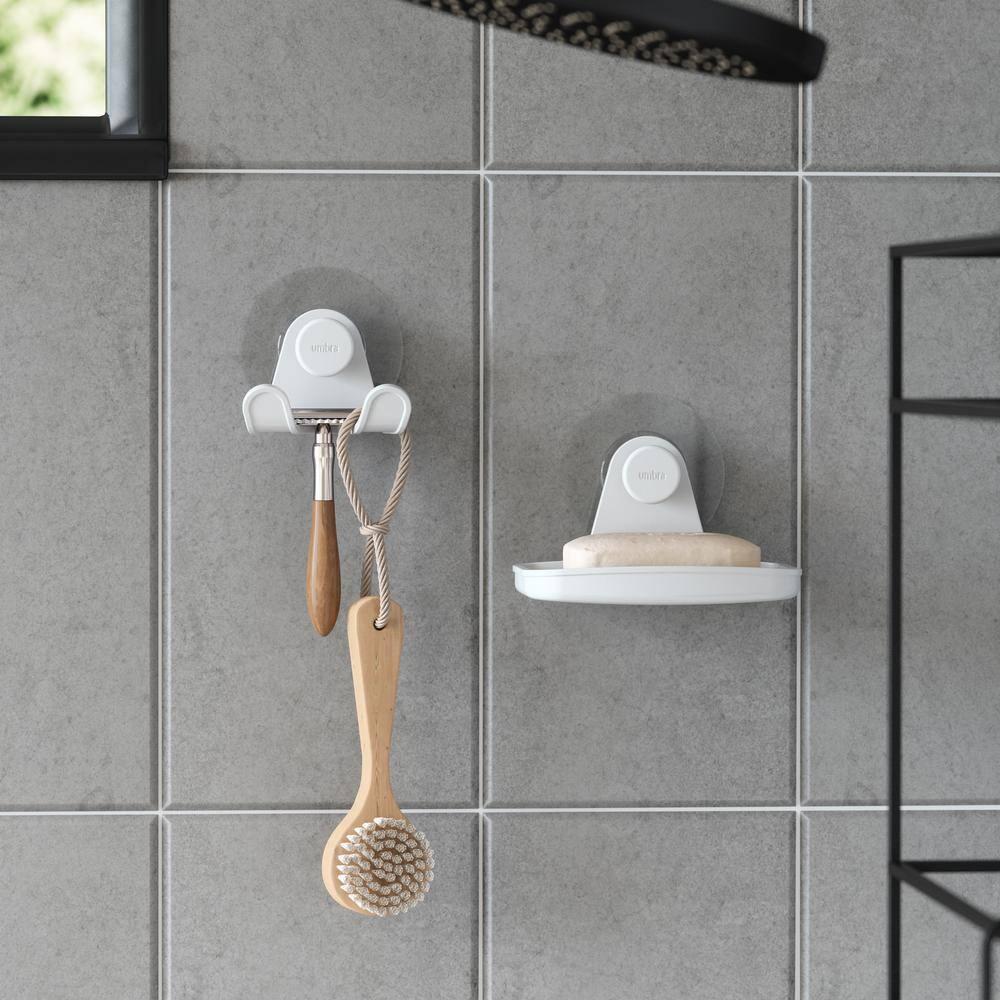 Umbra Flex Adhesive Adhesive Shower Shelf