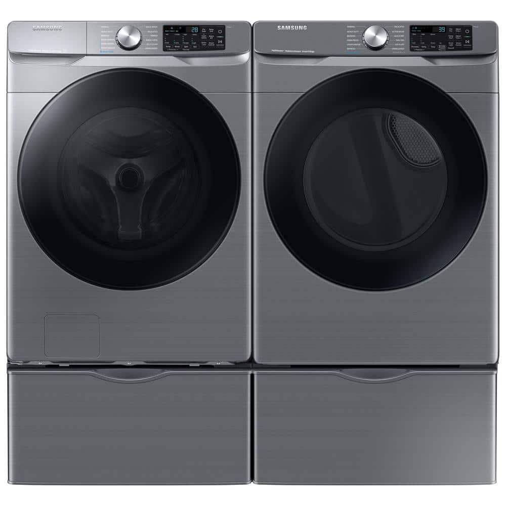 Samsung 4.5 cu. ft. Large Capacity Smart Front Load Washer with Super Speed Wash