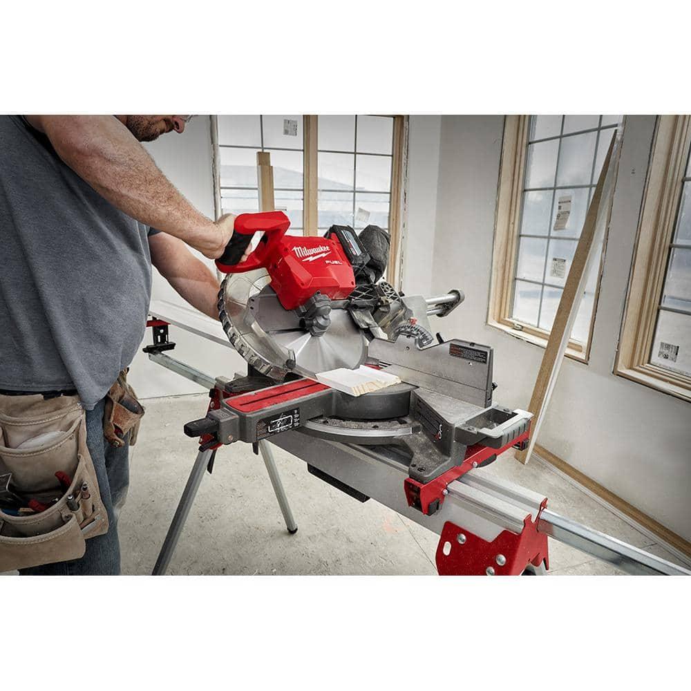 Milwaukee 2739-20 M18 FUEL Sierra de Mimbre Combinada Deslizante con Doble Bisel de 12"