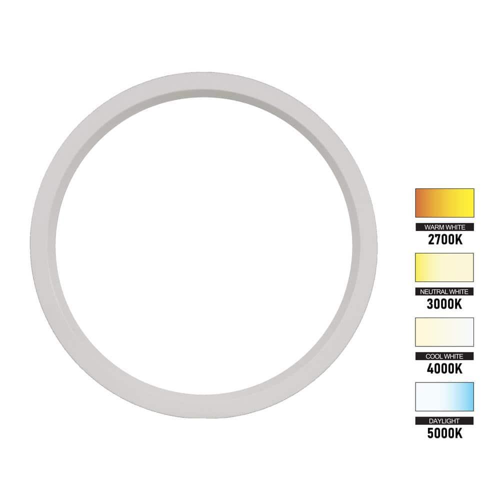 Dimmable Circle Flush Mount