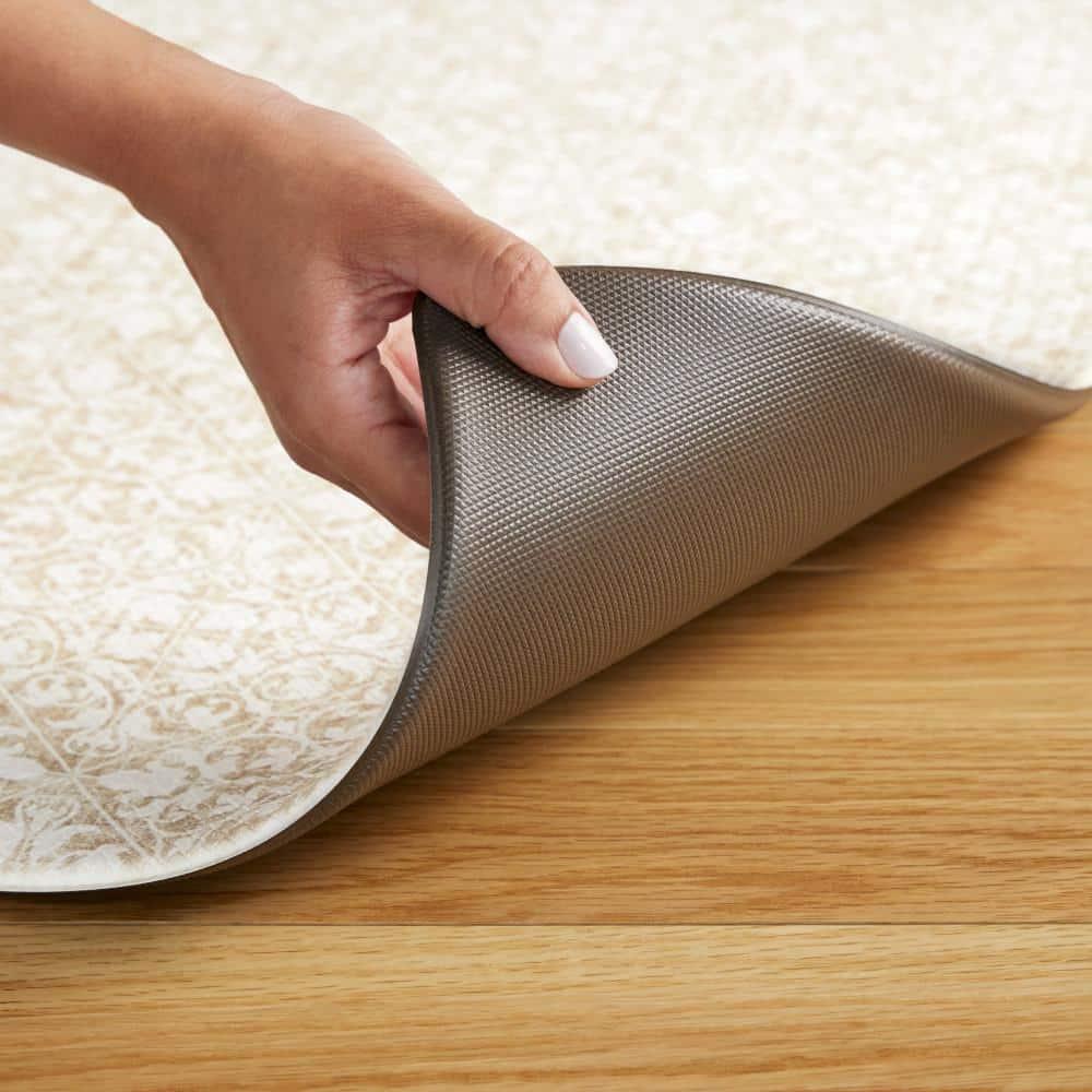 Town & Country Living TOWN & COUNTRY BASICS Comfort Plus Non-Slip Backing Vintage Medallion Tile Anti Fatigue Comfort Mat