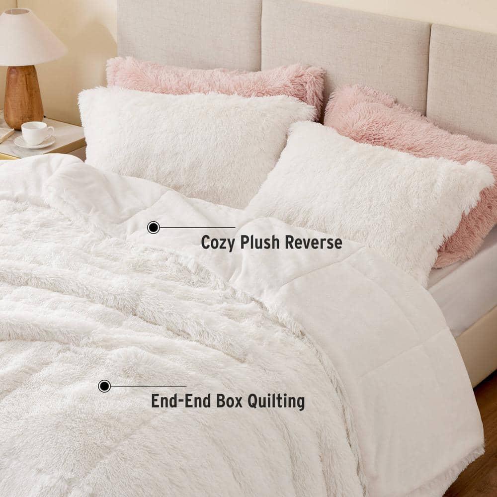 Intelligent Design Malea Shaggy Faux Fur Comforter Mini Set