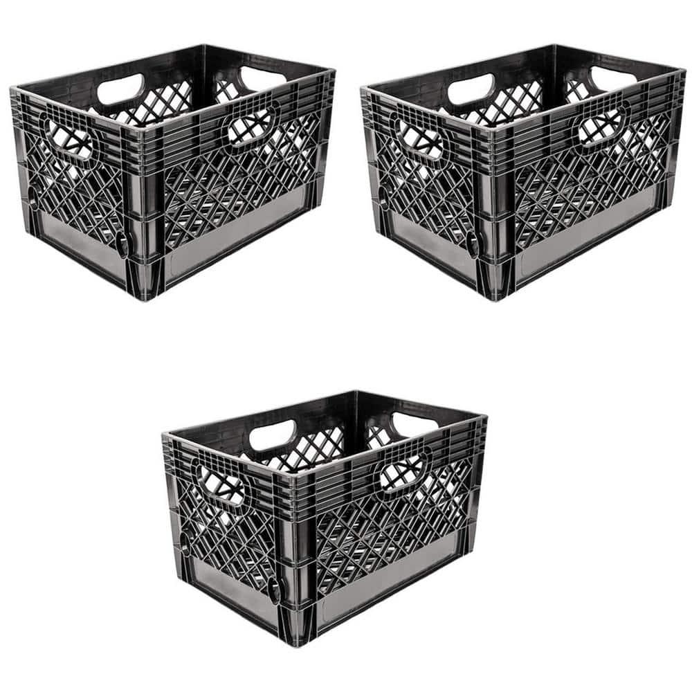 Juggernaut Storage Juggernaut Storage Crate for Office Storage & Classroom Organization, 2-Pack