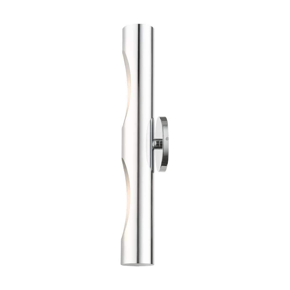 Livex Lighting Novato 2 - Light Wall Light in  Polished Chrome