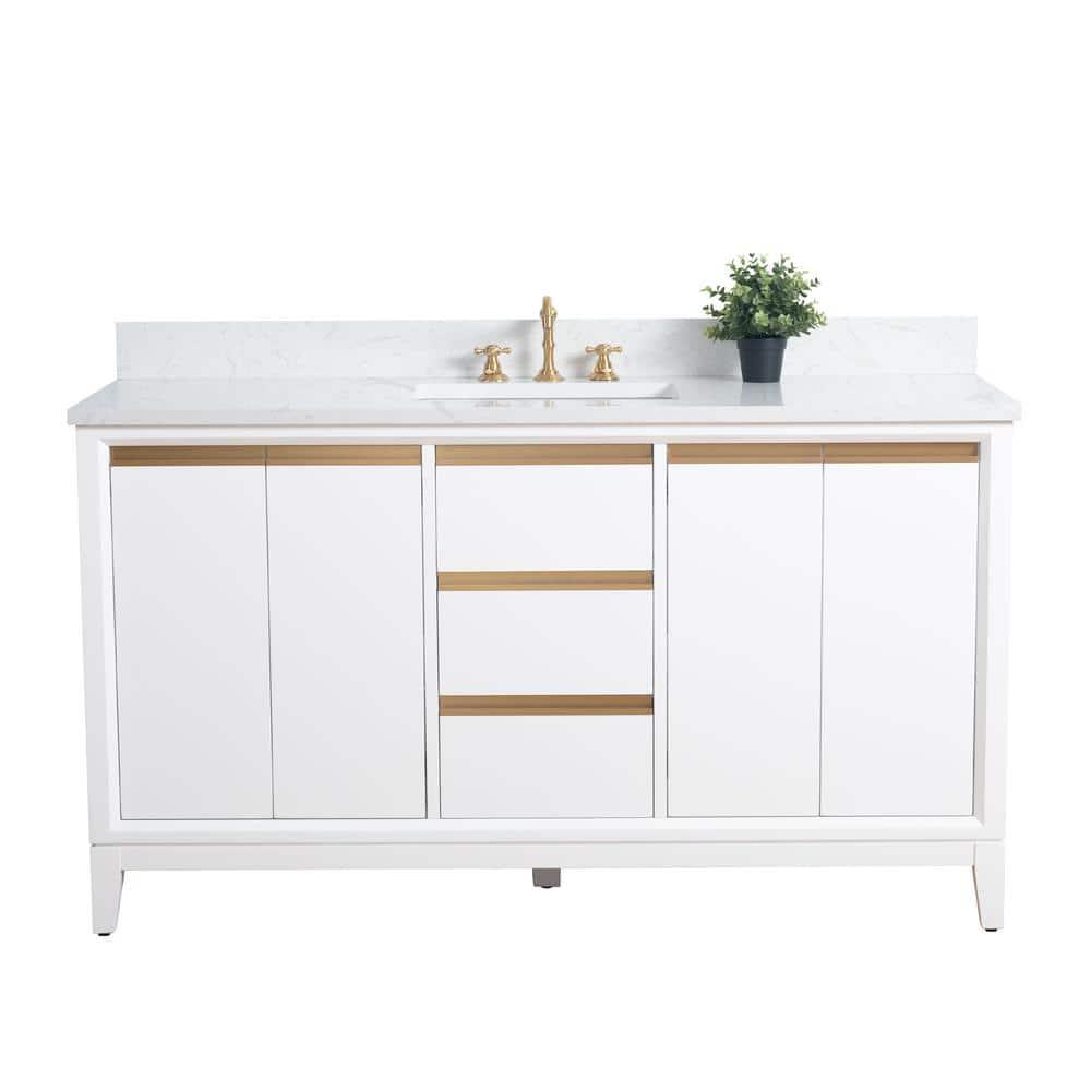 60 Single Bathroom Vanity with Top