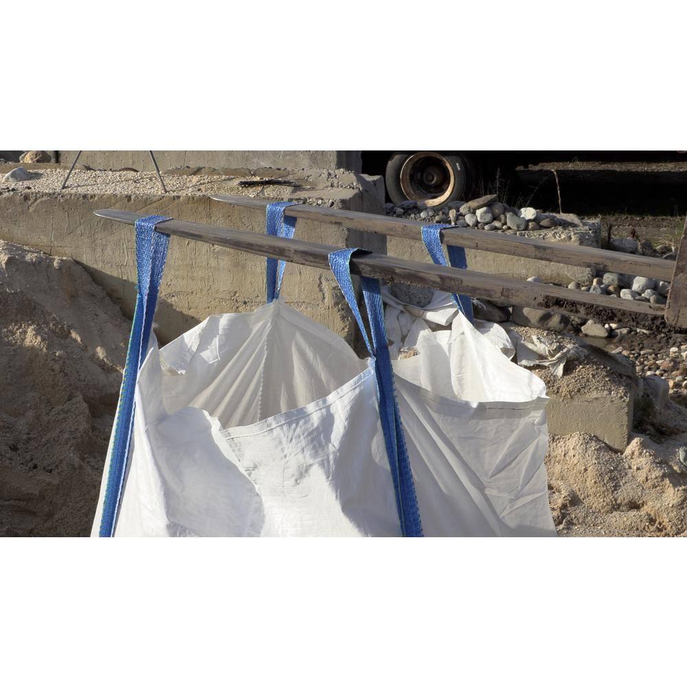 DURASACK® Builder's Bulk Bag with Flap Top, Heavy Duty, 35"L x 35"W x 40"H, 200 Gallon