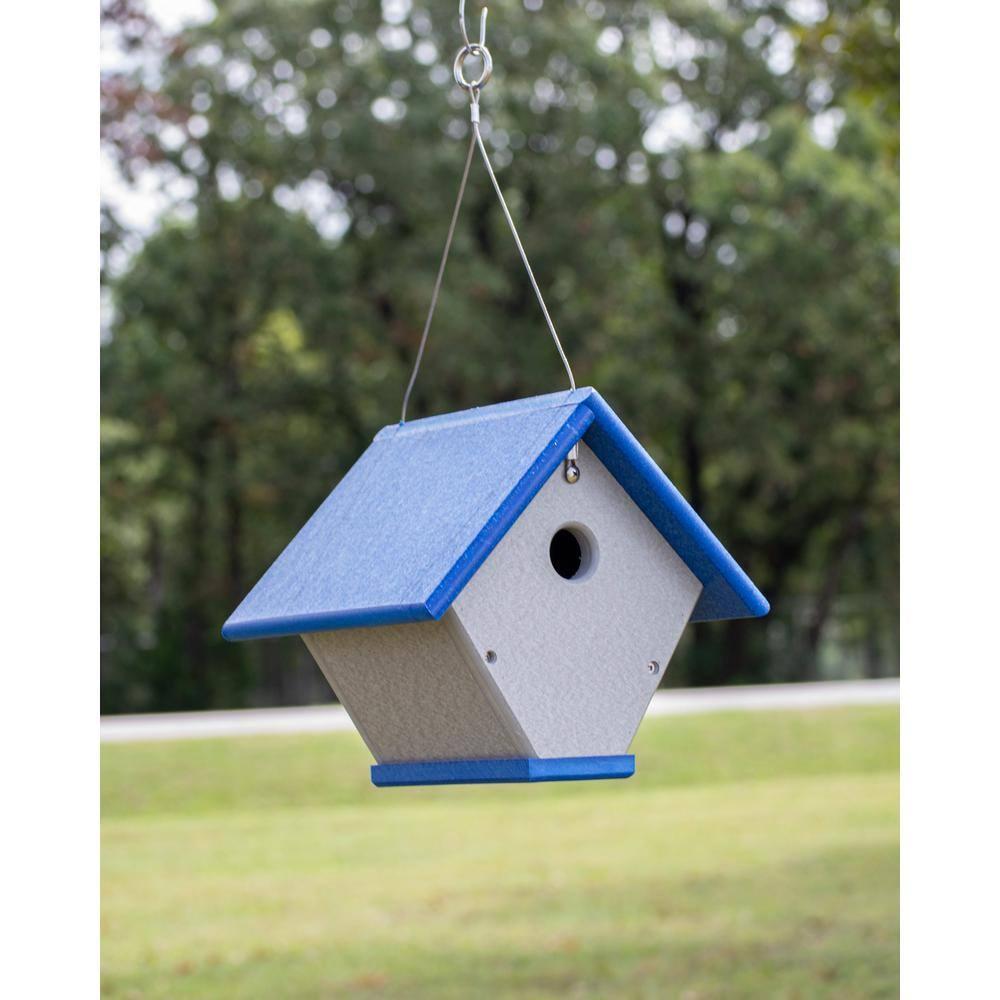 Outdoor Leisure Products 9'' H x 9'' W x 6'' D Hanging No Additional Durability Birdhouse