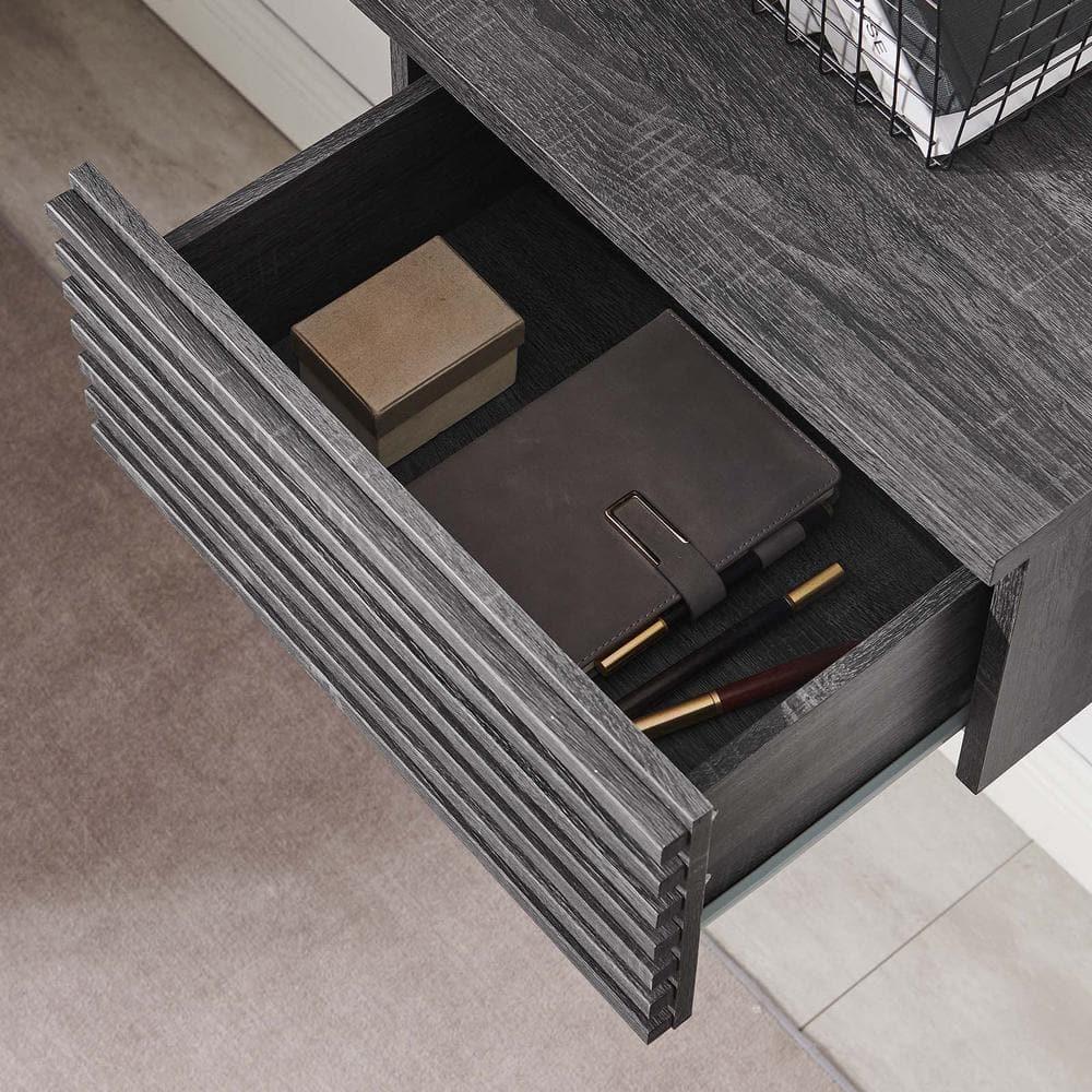 Modway Render Wall Mount Corner Office Desk