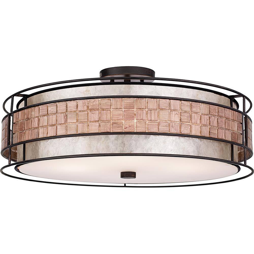 Quoizel Lighting Laguna 4 - Light Pendant in  Renaissance Copper