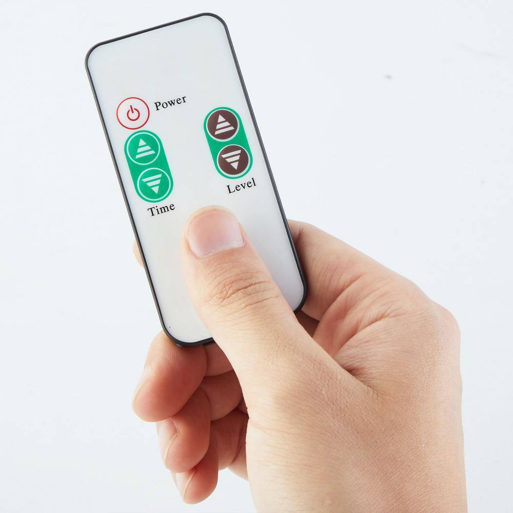 JOMEED 31 x 31 Inch Quilted Zip Indoor Sauna Relaxing Home Spa with Steamer, Sauna Tent, Detachable Frame, Foldable Chair and Remote Control, Black