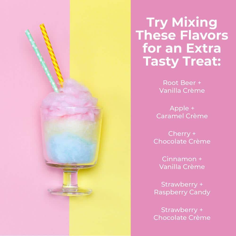 Nostalgia Nostalgia Retro Countertop Cotton Candy Machine, Includes 2 Reusable Cones & Scoop