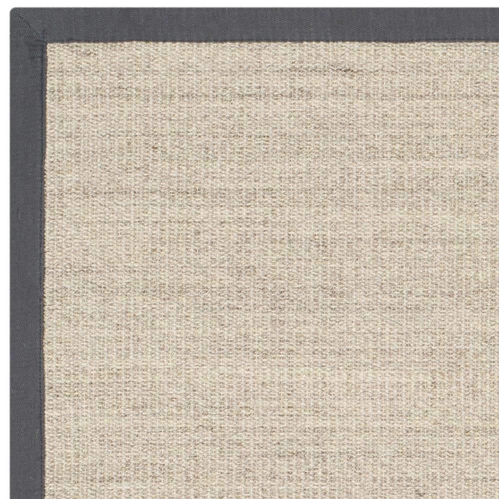 Natural Fiber NF441 Power Loomed Indoor Area Rug - Marble/Grey - 4'x4' - Safavieh