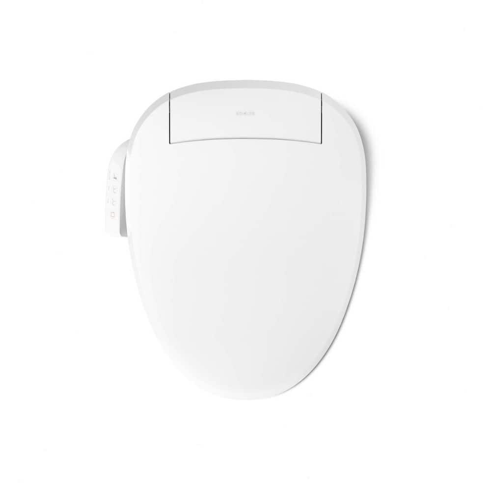 PureWash E545 Elongated Heated Bidet Toilet Seat, Electric Bidets for Existing Toilets