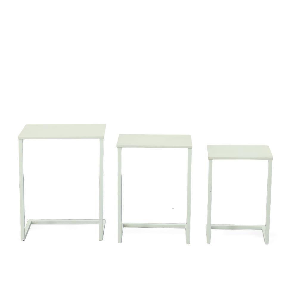Carolina Living Caroline Nesting Table Set White