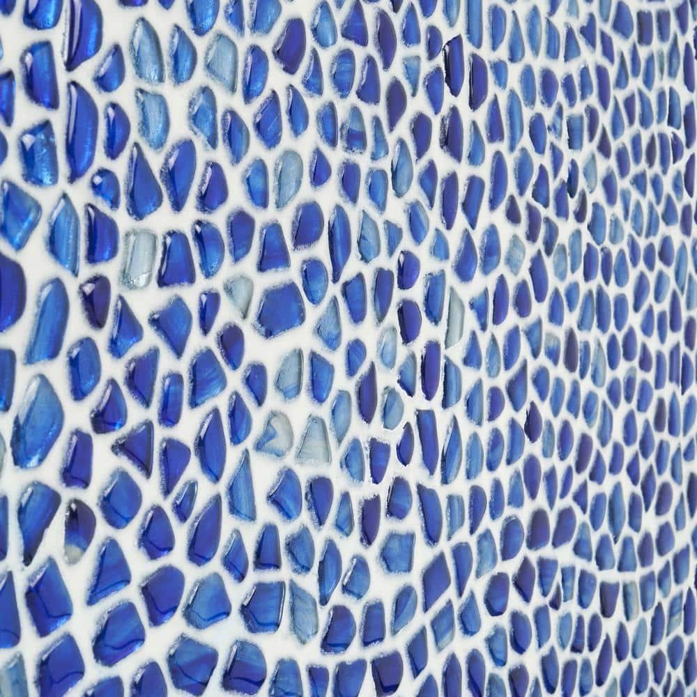 Bond Tile Fractal Pebble 11.88 in. x 11.88 in. Polished Glass Wall Mosaic Tile (0.98 Sq. Ft. / Each)