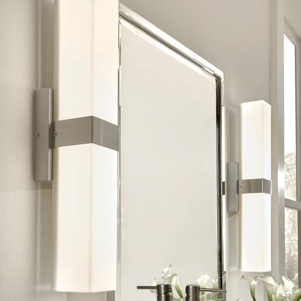 Sea Gull Lighting 4422991S-962 Vandeventer Wall/Bath Vanity Style Fixture, LED - Light, Brushed Nickel