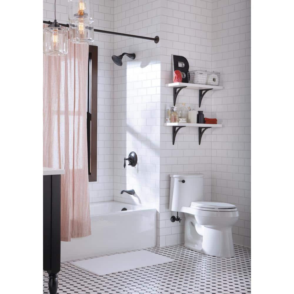 Adair 1.28 GPF Water Efficient Elongated One-Piece toilet (Seat Included)