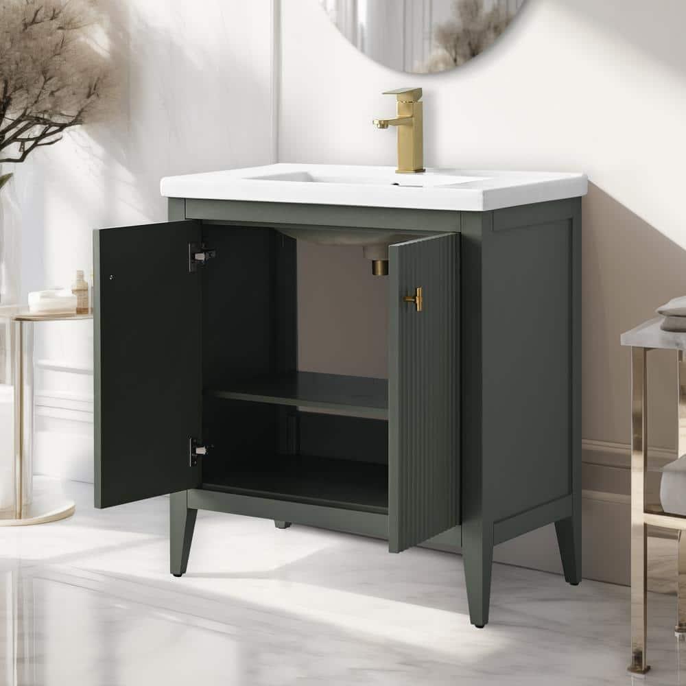 30" Single Bathroom Vanity Set