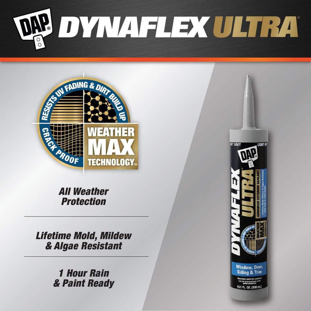 Dynaflex Ultra Advanced Exterior Sealant, Light Gray, 10.1 OZ 7079818219