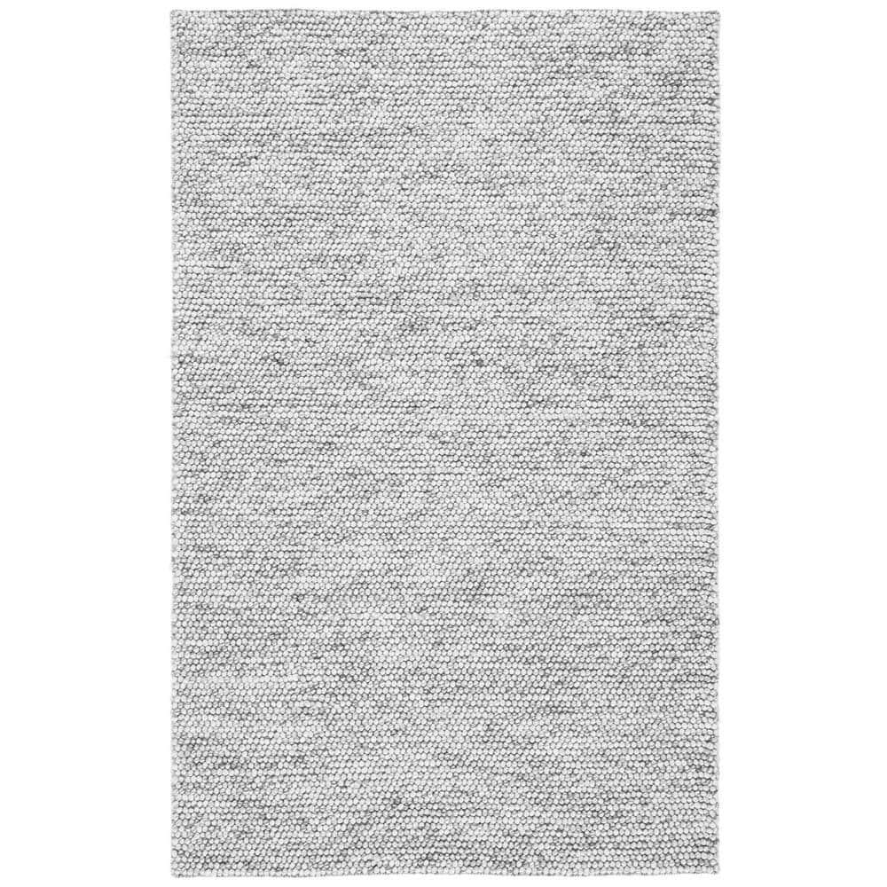 Natura NAT620 Hand Woven Area Rug - Light Grey/Ivory - 3'x5' - Safavieh.
