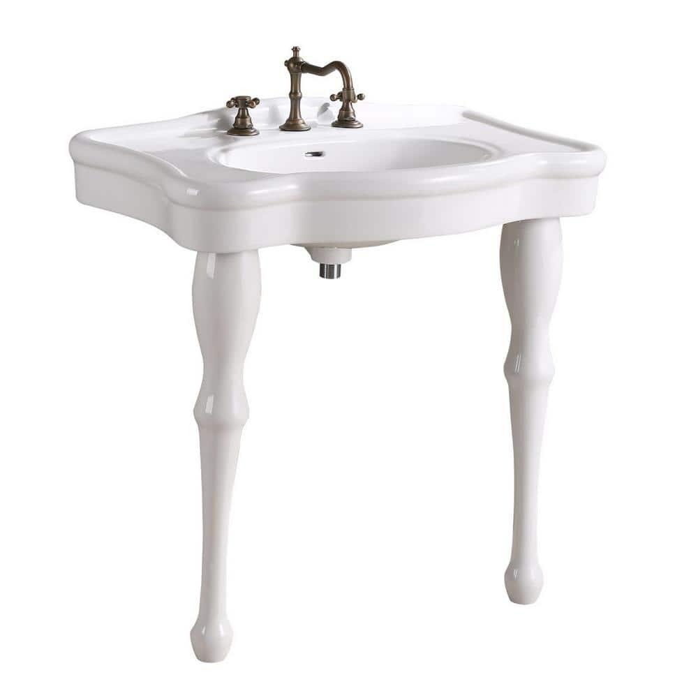 The Renovators Supply Inc. 19'' Gloss Specialty Bathroom Sink with Overflow