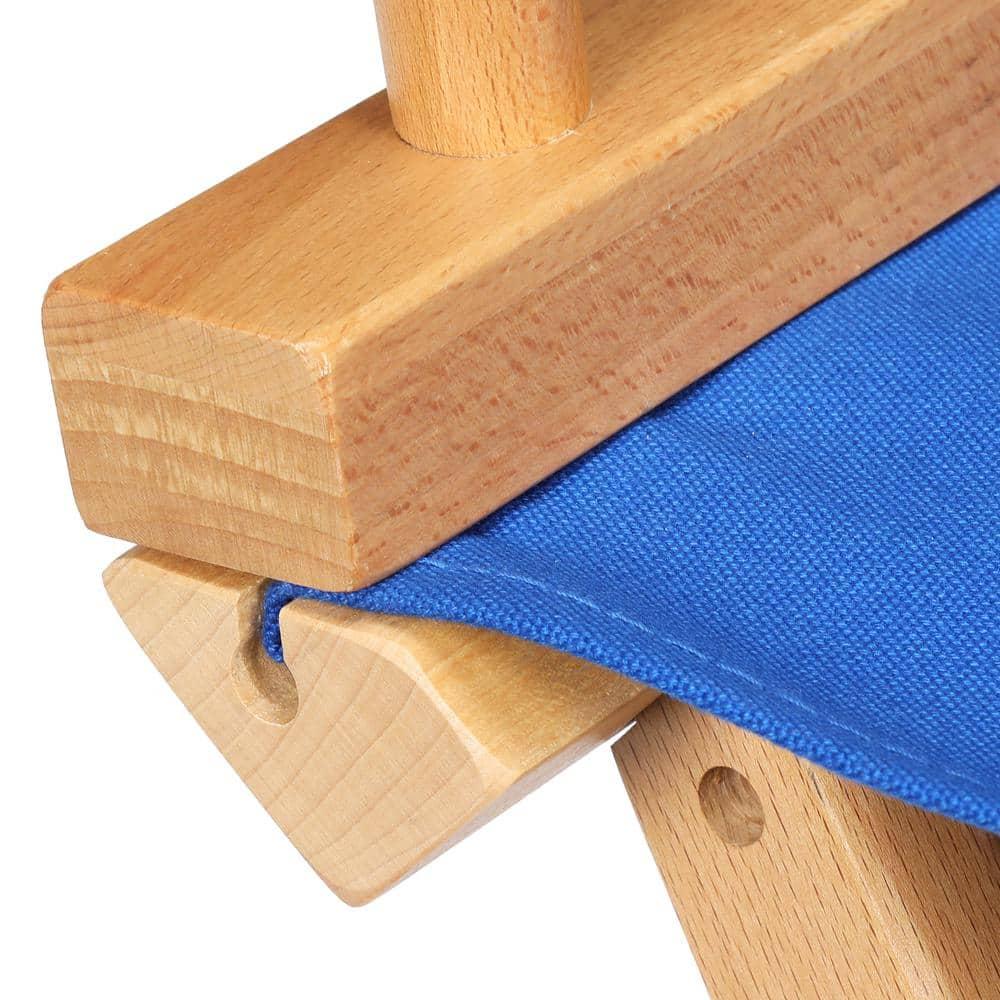 Casual Home Director Chair Canvas, 18.5"W x 16"D, Royal Blue,021-13