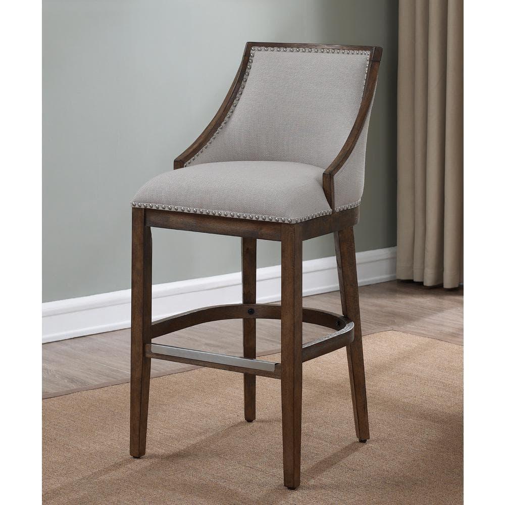 Brewer 26" Stool - Drift Brown