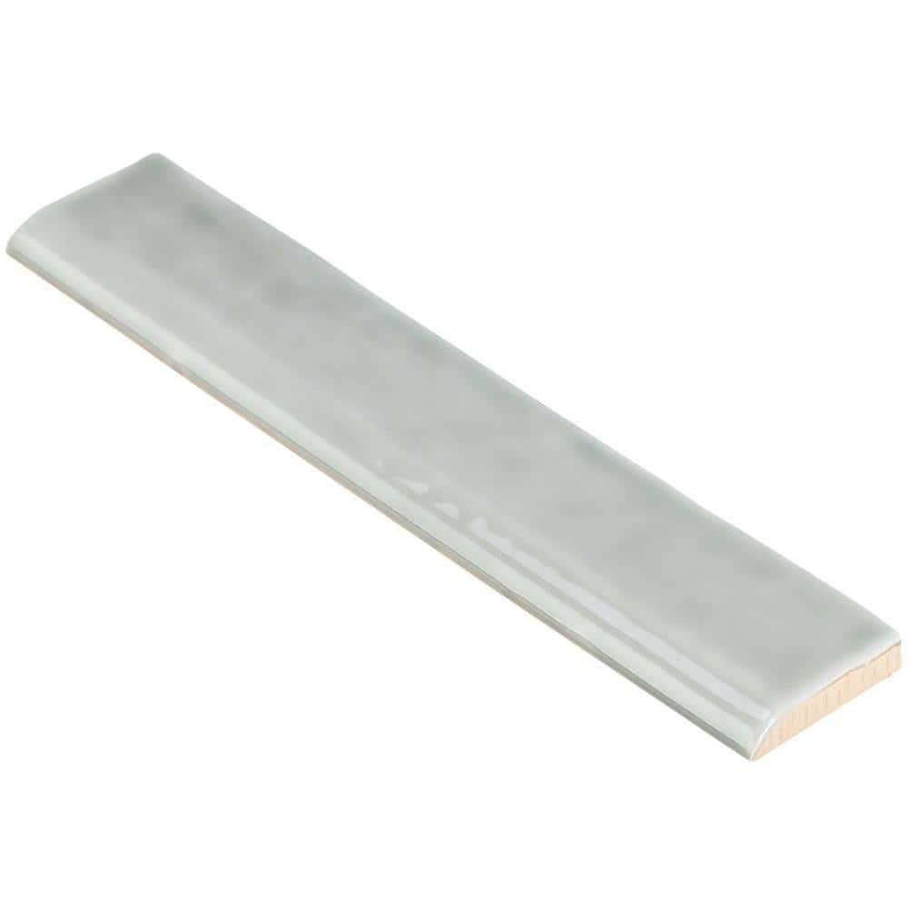 Bond Tile Brookline 10" x 2" Ceramic Bullnose Wall Tile Trim