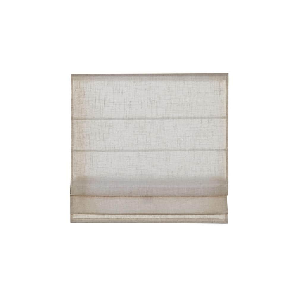 Kyler Linen Blend Light Filtering Roman Shade