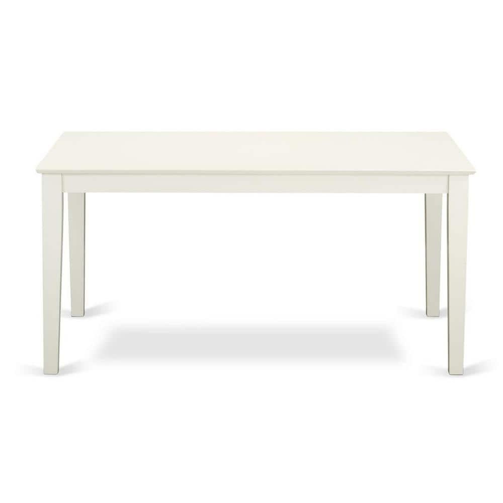 East West Furniture 5 Piece Dining Table Set Consists of a Rectangle Kitchen Table