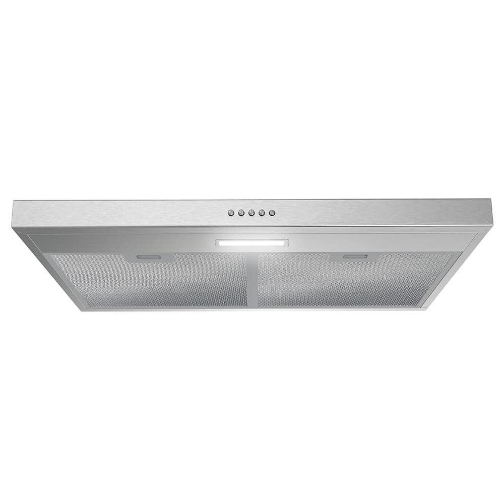 Streamline Bath Streamline Carmine 30" 80 Cubic Feet Per Minute Ducted Under Cabinet Range Hood with Mesh Filter and Light Included