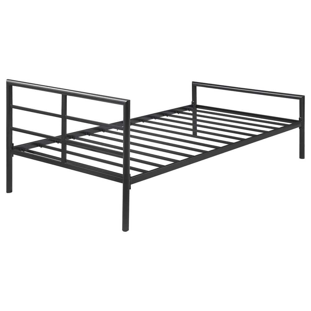 Fisher Twin Metal Bed Gunmetal