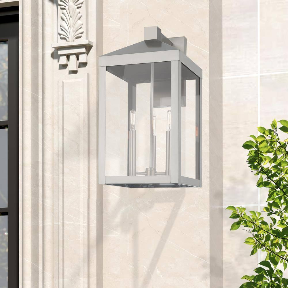 Livex Lighting Nyack 3 Light Outdoor Wall Lantern