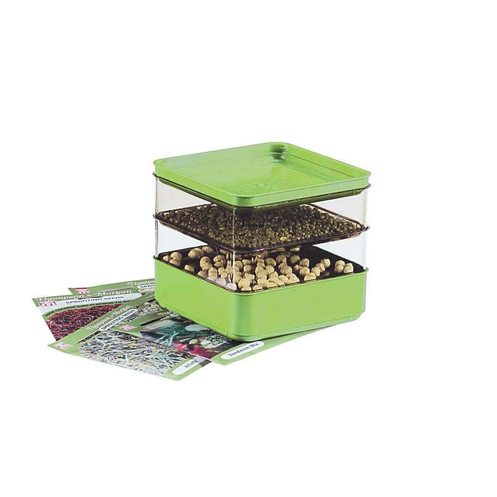 Gardens Alive! Seed Sprouter Growing Kit - Grow 2 levels for sprouts - Seeds Not Included