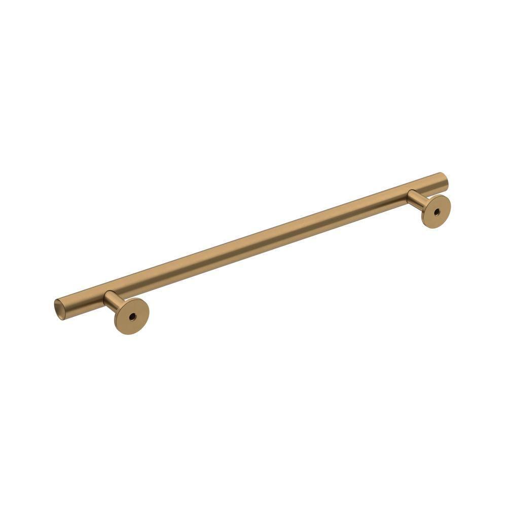 Amerock Radius 7-9/16 inch (192mm) Center-to-Center Champagne Bronze Cabinet Pull