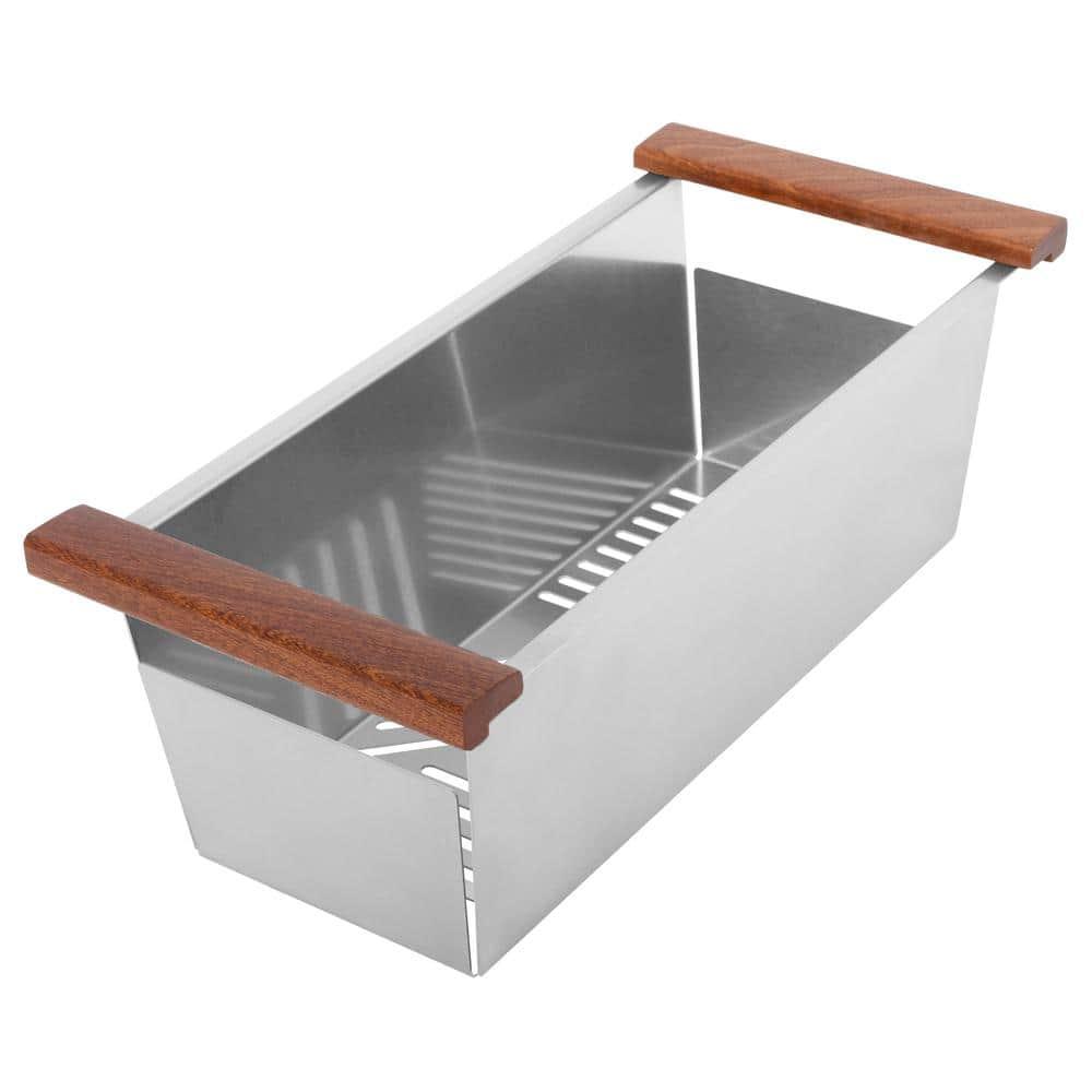ZLINE 45 in. Garmisch Undermount Single Bowl Stainless Steel Kitchen Sink W/ Bottom Grid & Accessories (SLS-45)