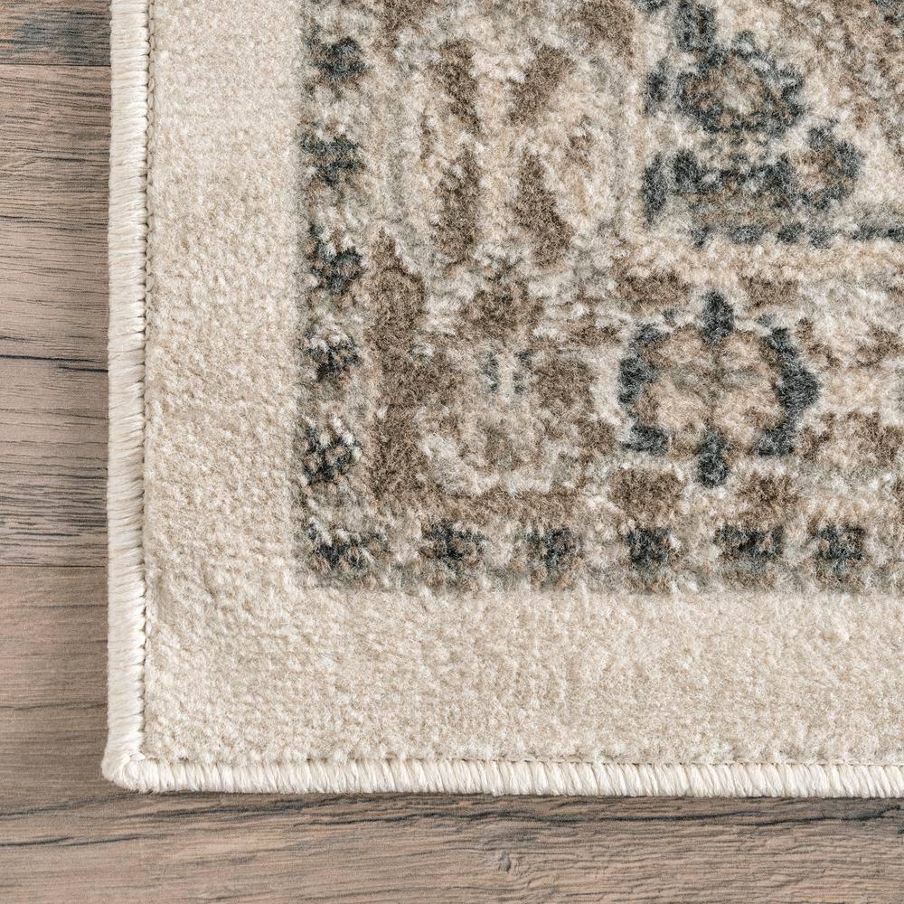 Nuloom 3x5 Becca  Tiled Indoor Area Rug, Beige, Faded Transitional Design, Stain Resistant, BedroomLiving Room, Kitchen,