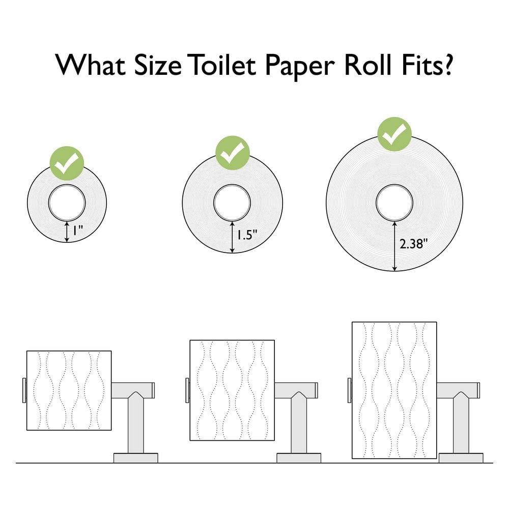 Calisto Euro Wall Mounted Toilet Paper Holder Oil Rubbed Bronze - Design House: Zinc Material, 1 Year Limited Warranty