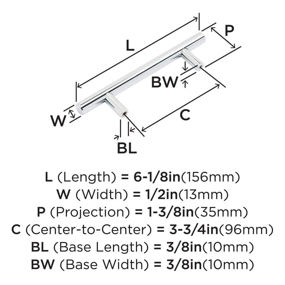 Bar Pulls 12 5/8" Center to Center Bar Pull