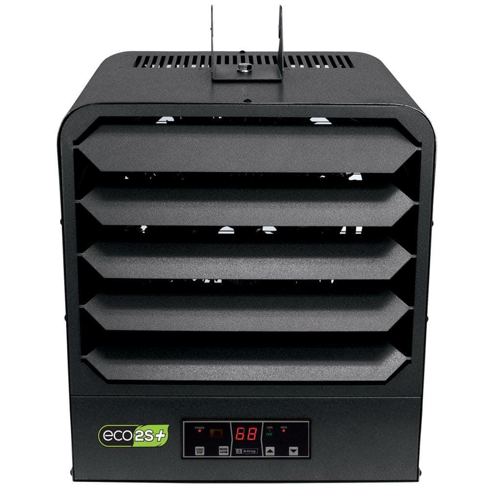 King Electric Electric Ceiling Mounted Space Heater with Adjustable Thermostat , Remote Included and with Digital Display