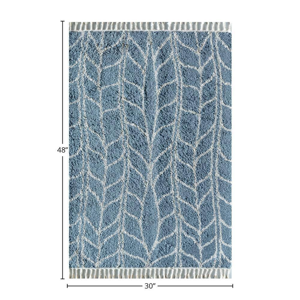 Graham Bennett Geometric Sky Vine Area Rug