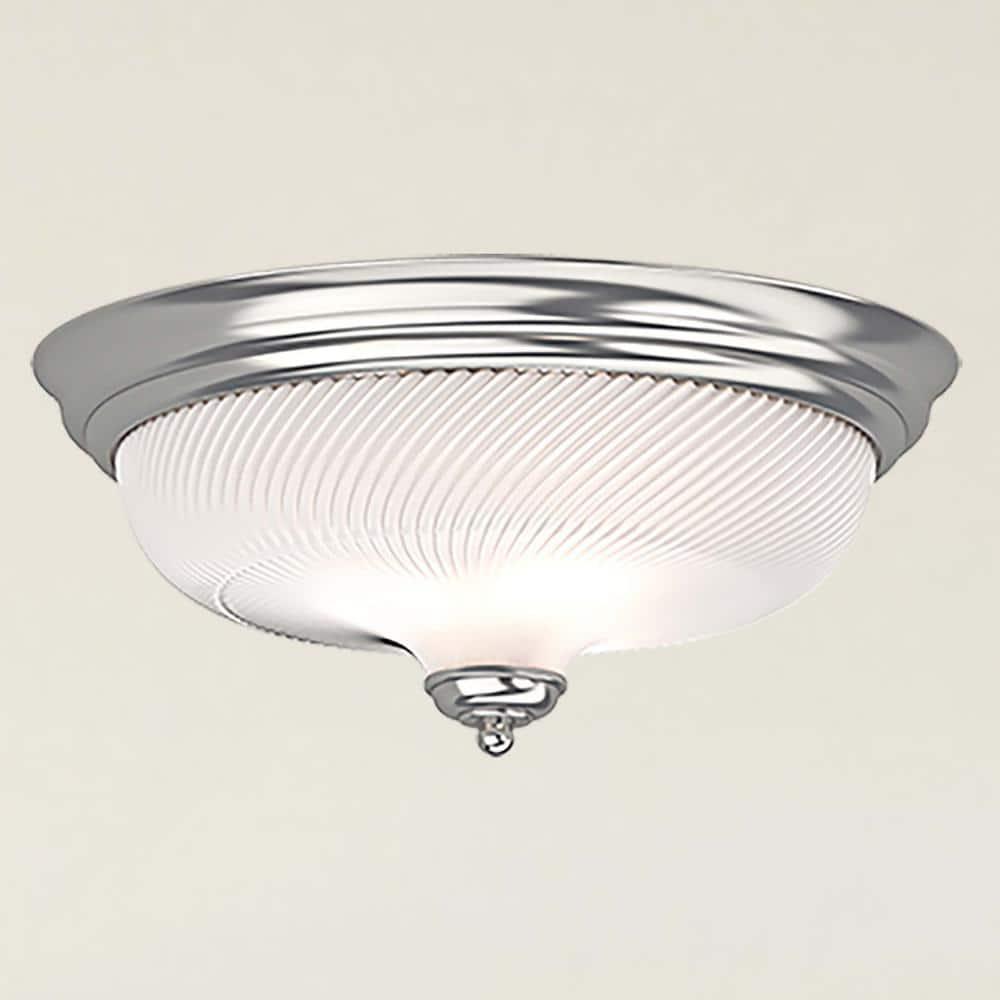 Volume Lighting Glass Flush Mount